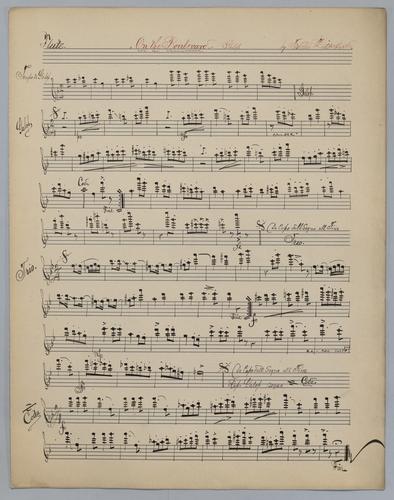 On the Boulevard - Parts: Flute