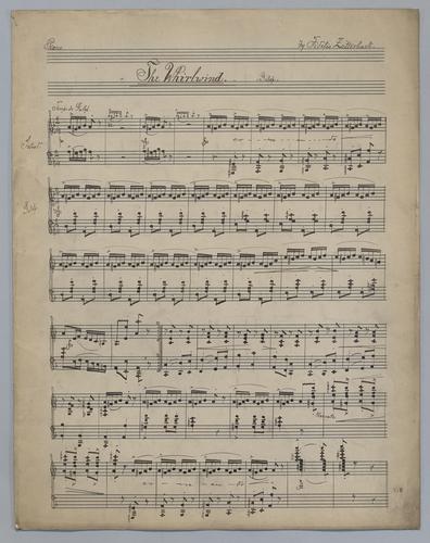 The Whirlwind - Parts: Piano