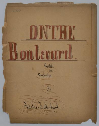 On the Boulevard - Score