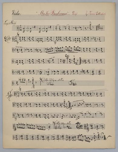 On the Boulevard - Parts: Viola