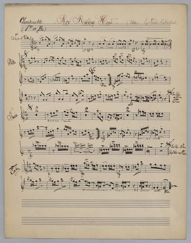 Red Riding Hood - Parts: Clarinet 1