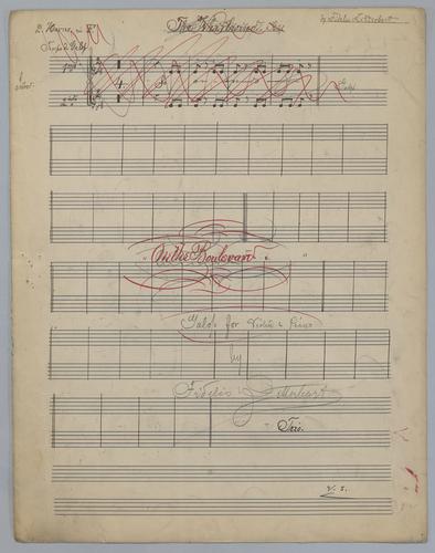 On the Boulevard : Galop : for Violin & Piano