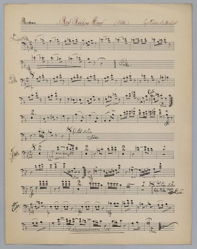 Red Riding Hood - Parts: Bassoon