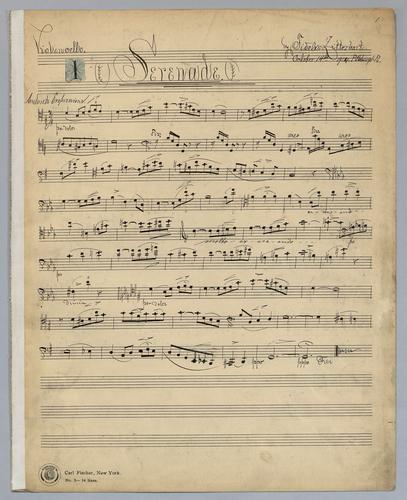[4 pieces] - Parts: Violoncello