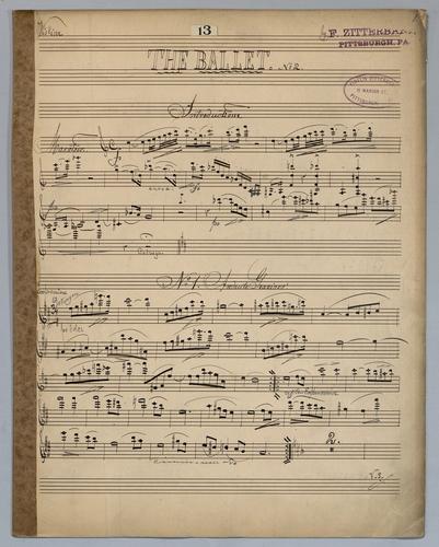 The Ballet : No. 2 - Parts: Violine