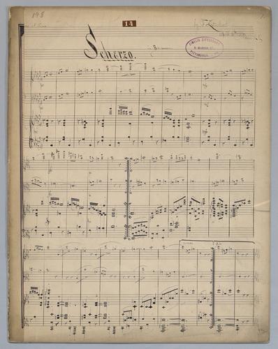 Scherzo : [no. 1] - Score