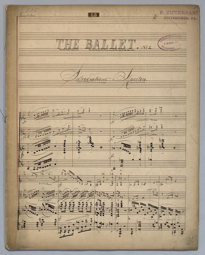 The Ballet : No. 2 - Score
