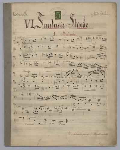 VI Fantasie Stücke - Parts: Violoncello