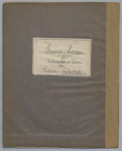 Romanza Fantastique - Score