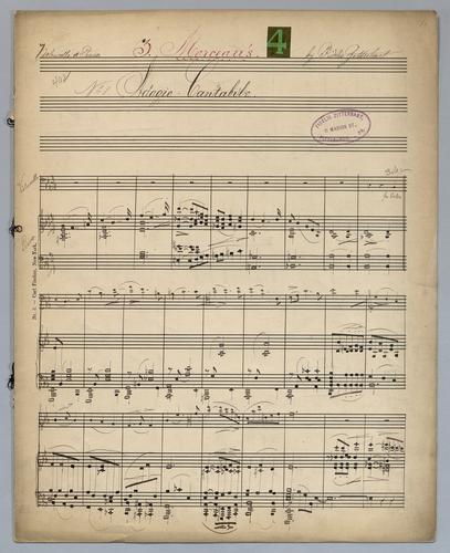 3 Morceau's - Score