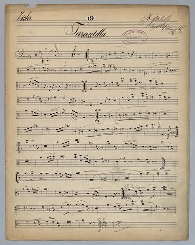 Tarantella - Parts: Viola