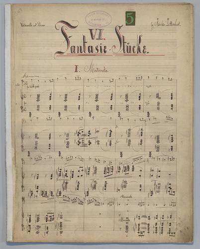 VI Fantasie Stücke - Score