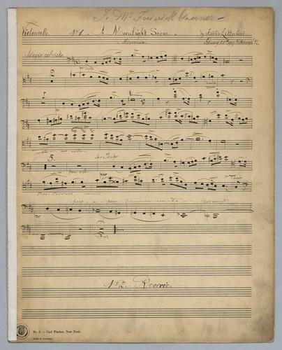 5 Morceaus - Parts: Violoncello