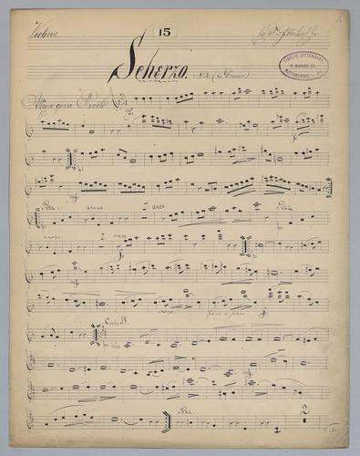 Scherzo : No. 2 - Parts: Violine