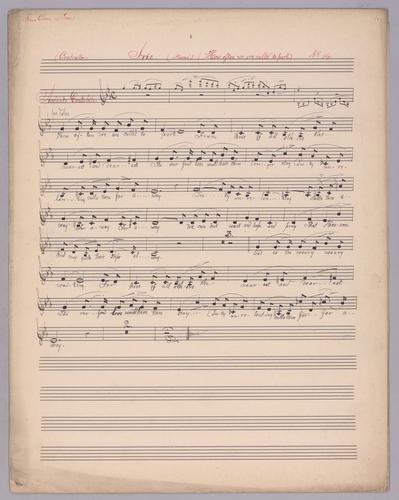 Schluss Chor - Parts: Contralto