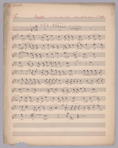 Schluss Chor - Parts: Tenor