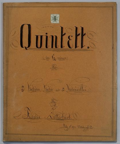 Quintett : [no.] 4 - Parts: Violin 1