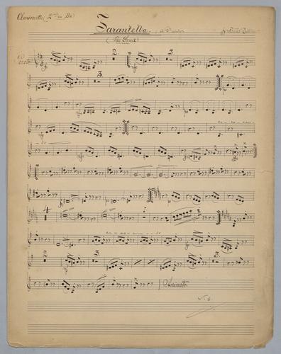 Tarantella - Parts: Clarinet 2