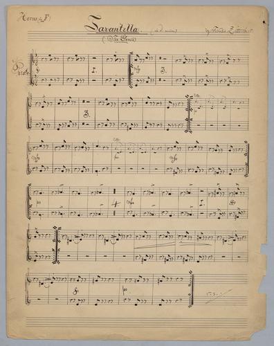 Tarantella - Parts: Horn 1 and 2