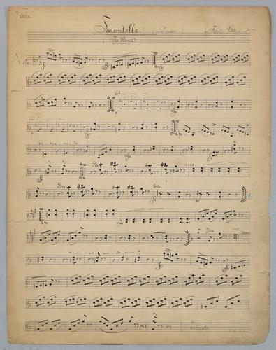 Tarantella - Parts: Viola