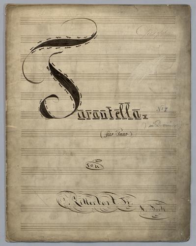 Tarantella : No. 1 : in D Minor : für Piano