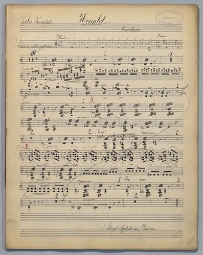 Hamlet : Ouverture - Parts: Viola