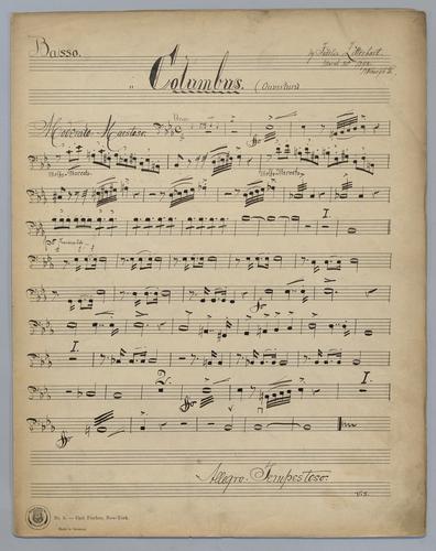 Ouverture : Columbus - Parts: Bass