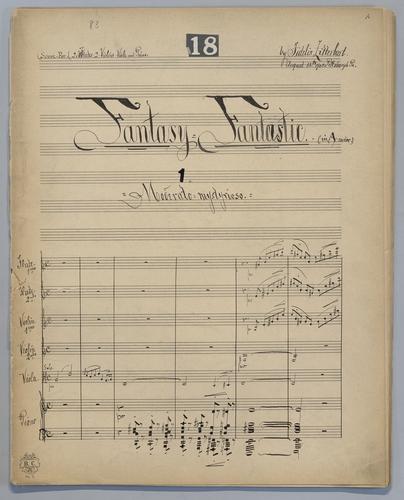 Fantasy Fantastic : [no.] 18 - Score