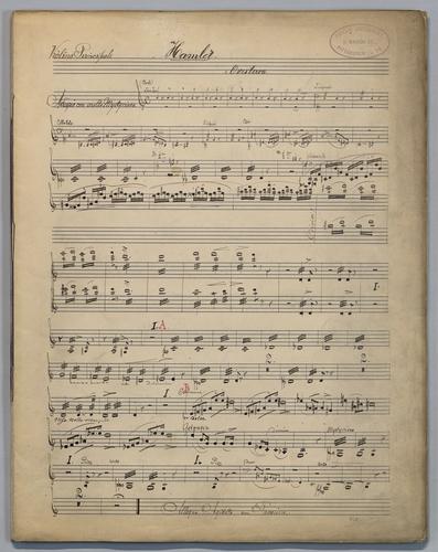 Hamlet : Ouverture - Parts: Violin 1