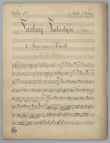Fantasy Fantastique - Violin 1
