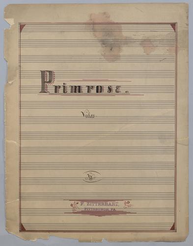 Primrose : Valse - Score