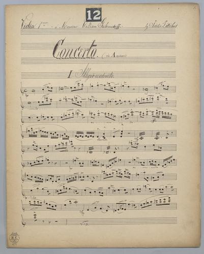 2nd Concerto - Parts: Violin 1