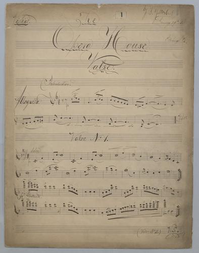 The Opera House Valse - Parts: Violin
