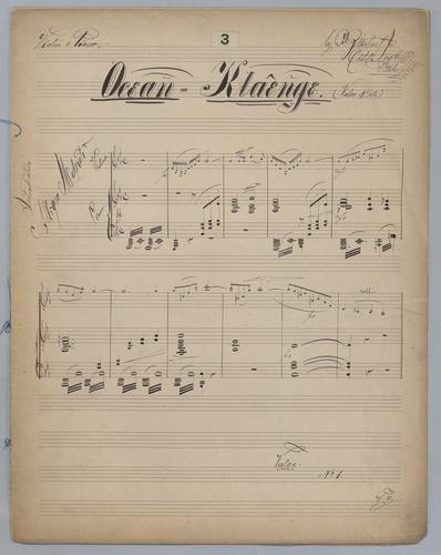 Ocean-Klaenge - Score