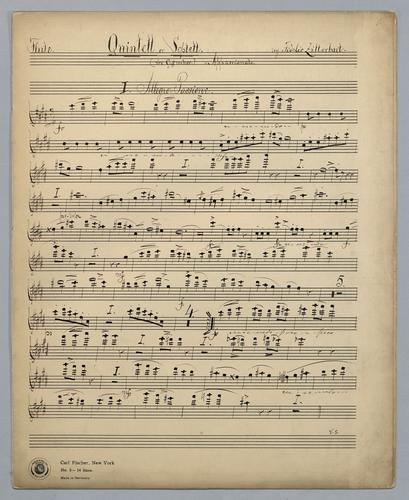 Septett : in C# Minor - Parts: Flute