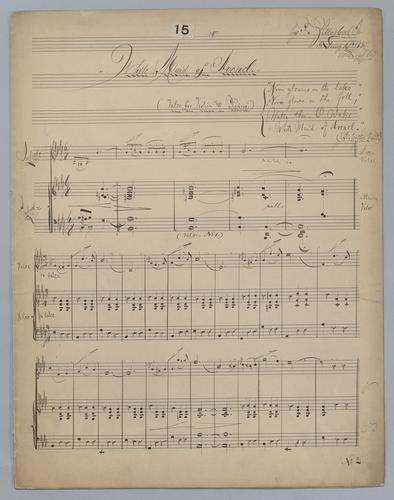 White Maid of Avenel - Score
