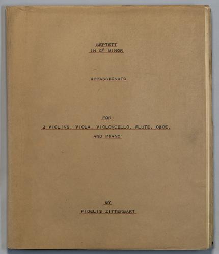 Septett : in C# Minor - Score