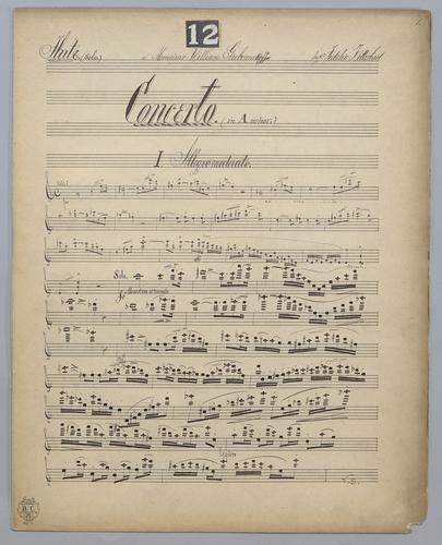 2nd Concerto - Parts: Solo Flute