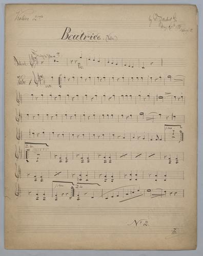 Beatrice : Valse - Parts: Violin 2