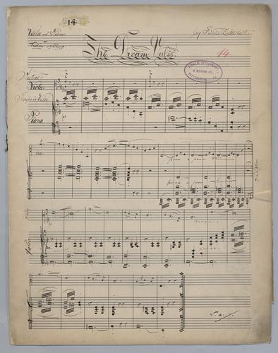 The Dream Valse - Score