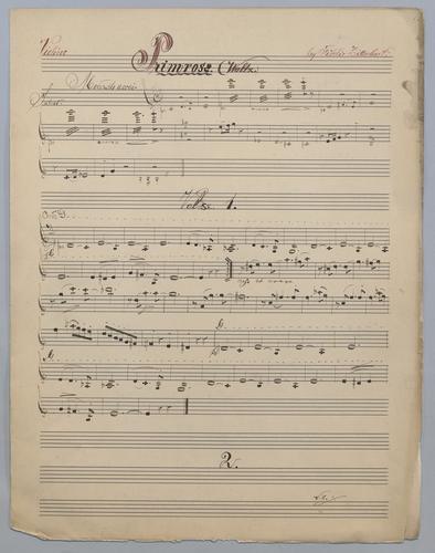 Primrose : Valse - Parts: Violin