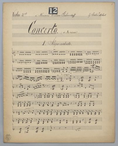 2nd Concerto - Parts: Violin 2