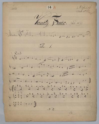 Vanity Fair : Valse No. 14 - Parts: Violin