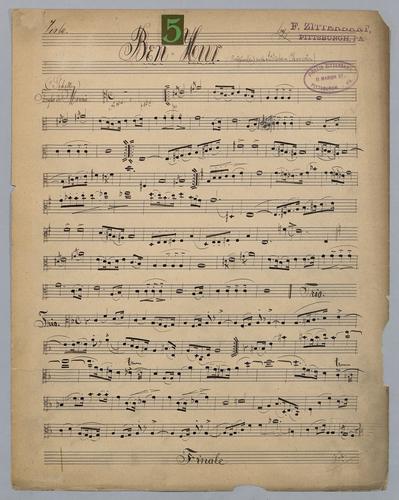 Ben Hur - Parts: Viola