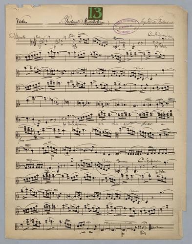 Pastoral Meditation - Parts: Viola