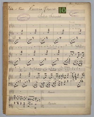 Evening Reverie - Score