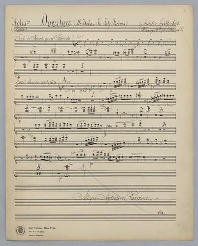 Ouverture : Ali-Baba - Parts: Flute 1