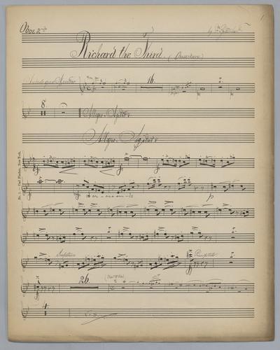 Richard III - Parts: Oboe 2