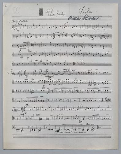 Valse Lente - Parts: Viola
