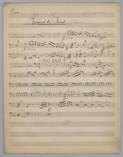 Richard III - Parts: Bass